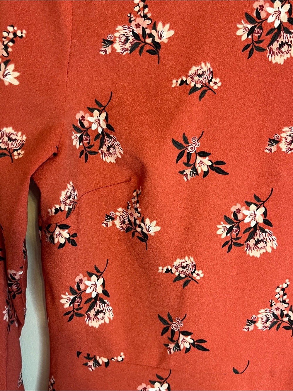 LOFT Pleated Cuff Flare Dress Size 6P - Picture 7 of 11